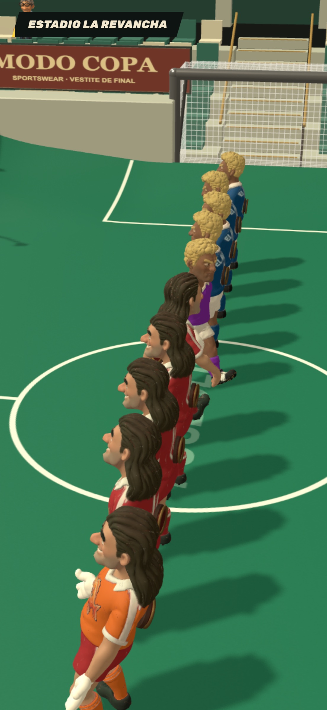 Salida de los equipos: El Rubio y Gary